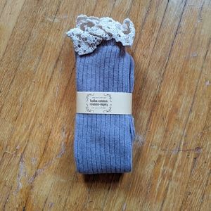 NEW Knee-high Lace Socks
